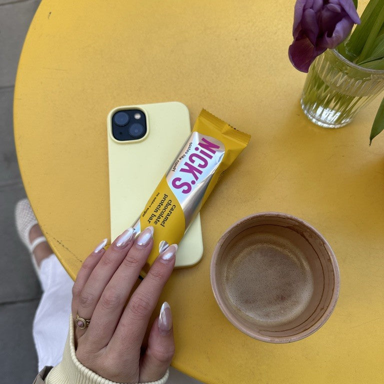 NICK'S Caramel Chocolate Protein Bar 50g