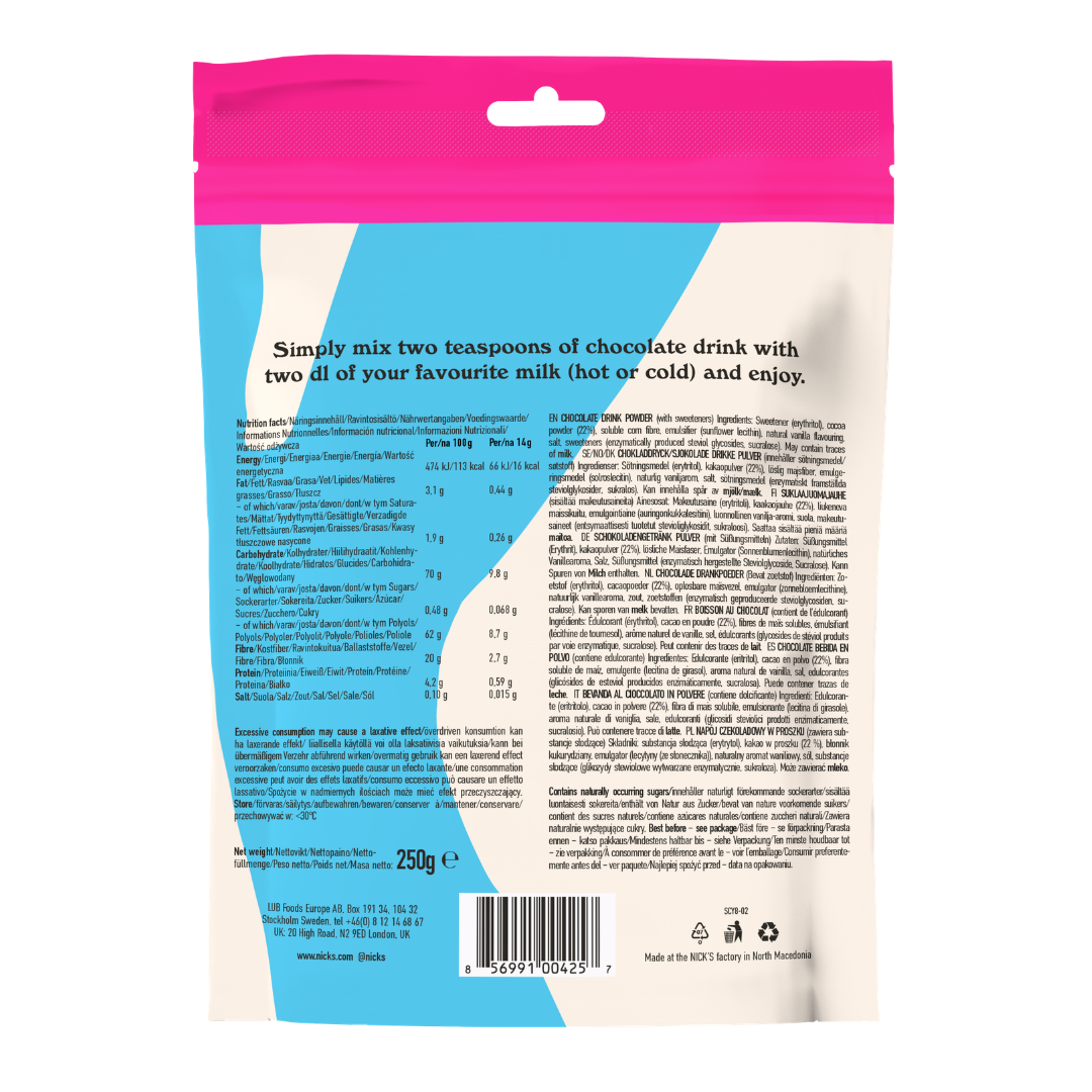 NICK'S Chocolate Drink 250g
