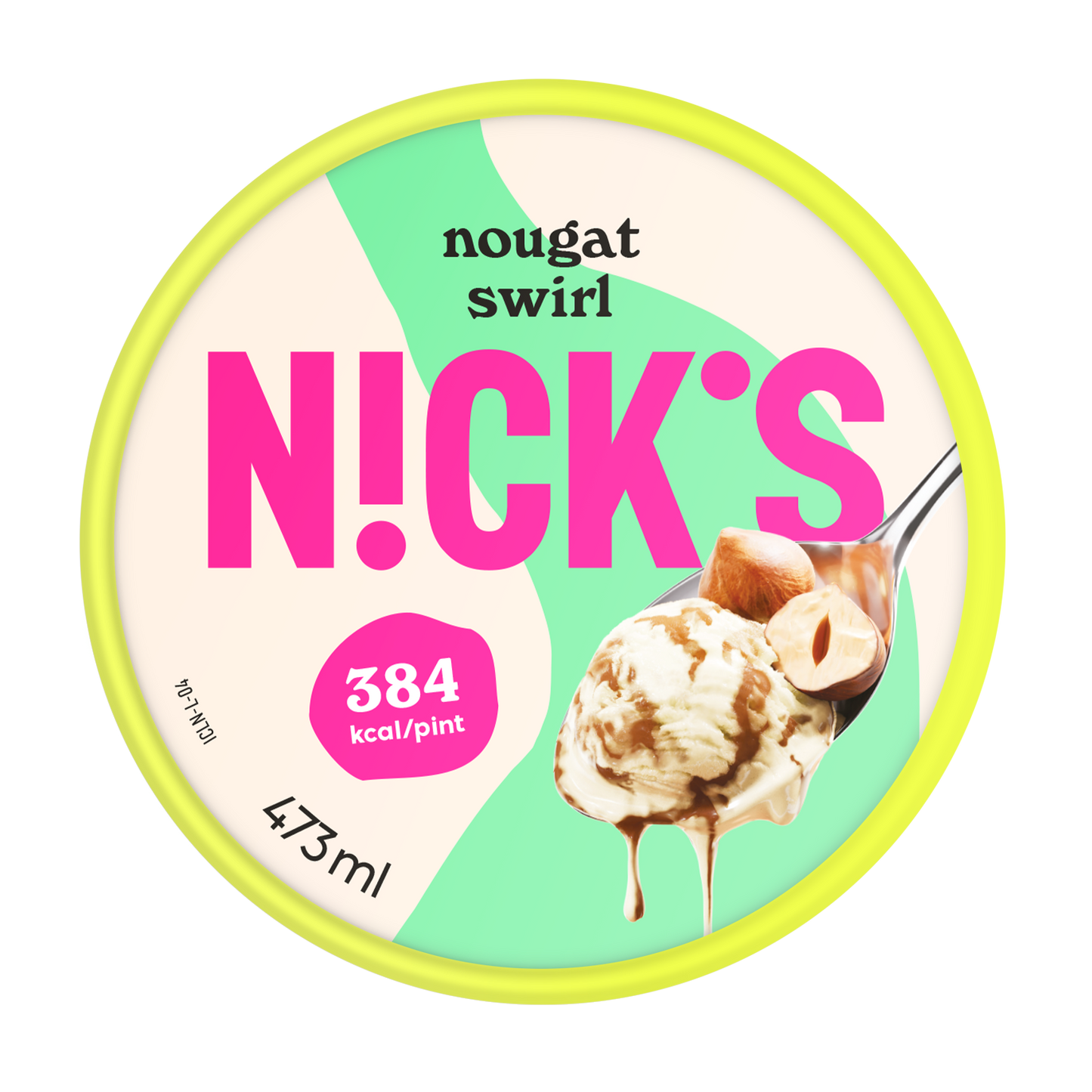 NICK'S Nougat Swirl 473ml