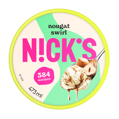 NICK'S Nougat Swirl 473ml