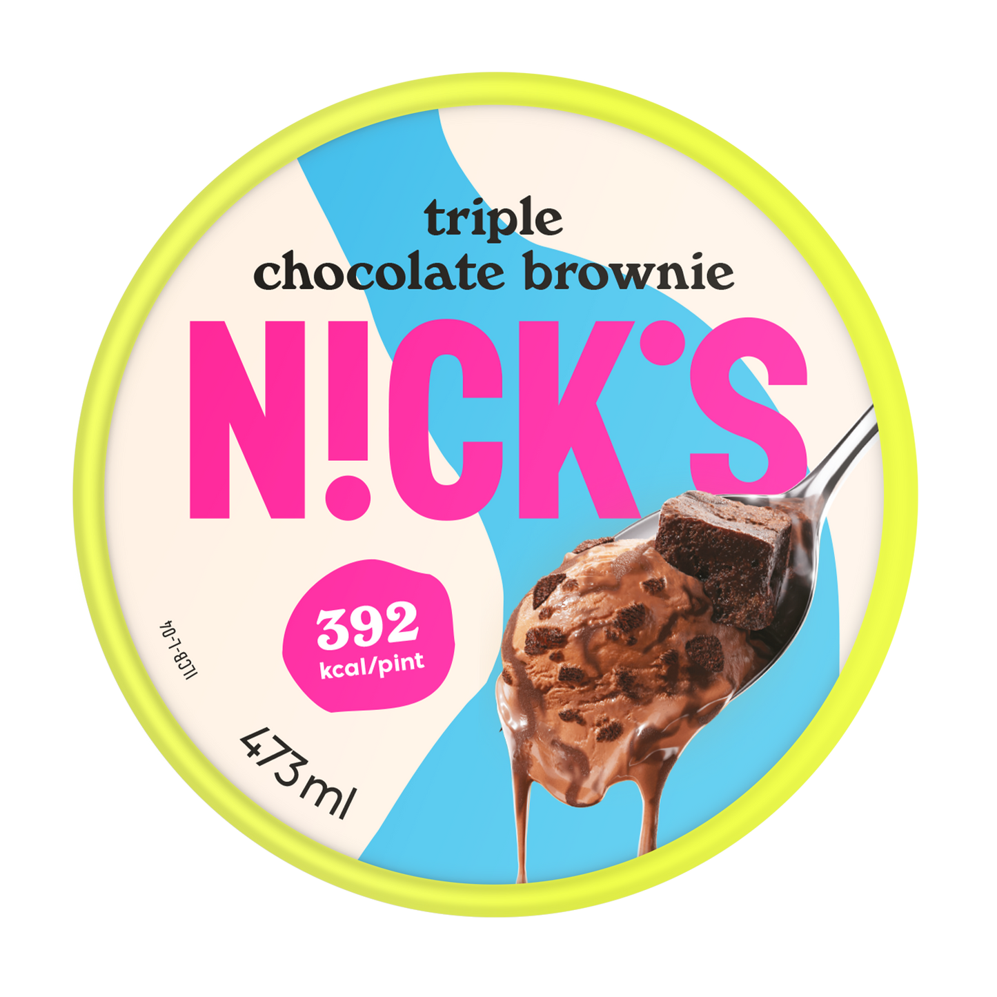 NICK'S Triple Chocolate Brownie 473ml