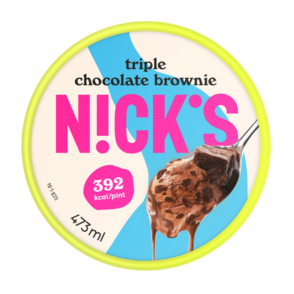 NICK'S Triple Chocolate Brownie 473ml