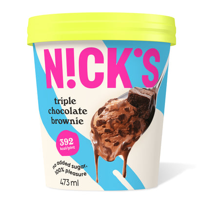 NICK'S Triple Chocolate Brownie 473ml
