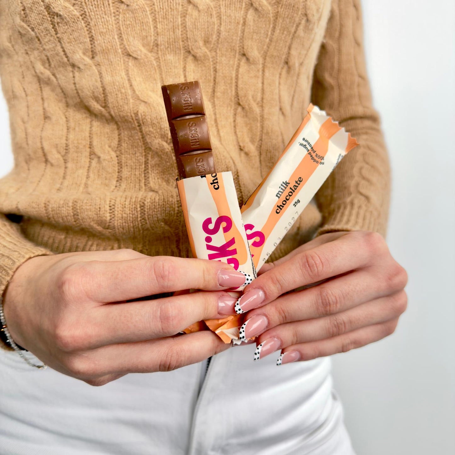 NICK'S Milk Chocolate 25g