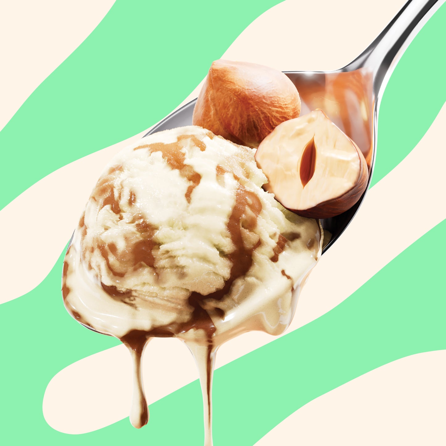 NICK'S Nougat Swirl 473ml