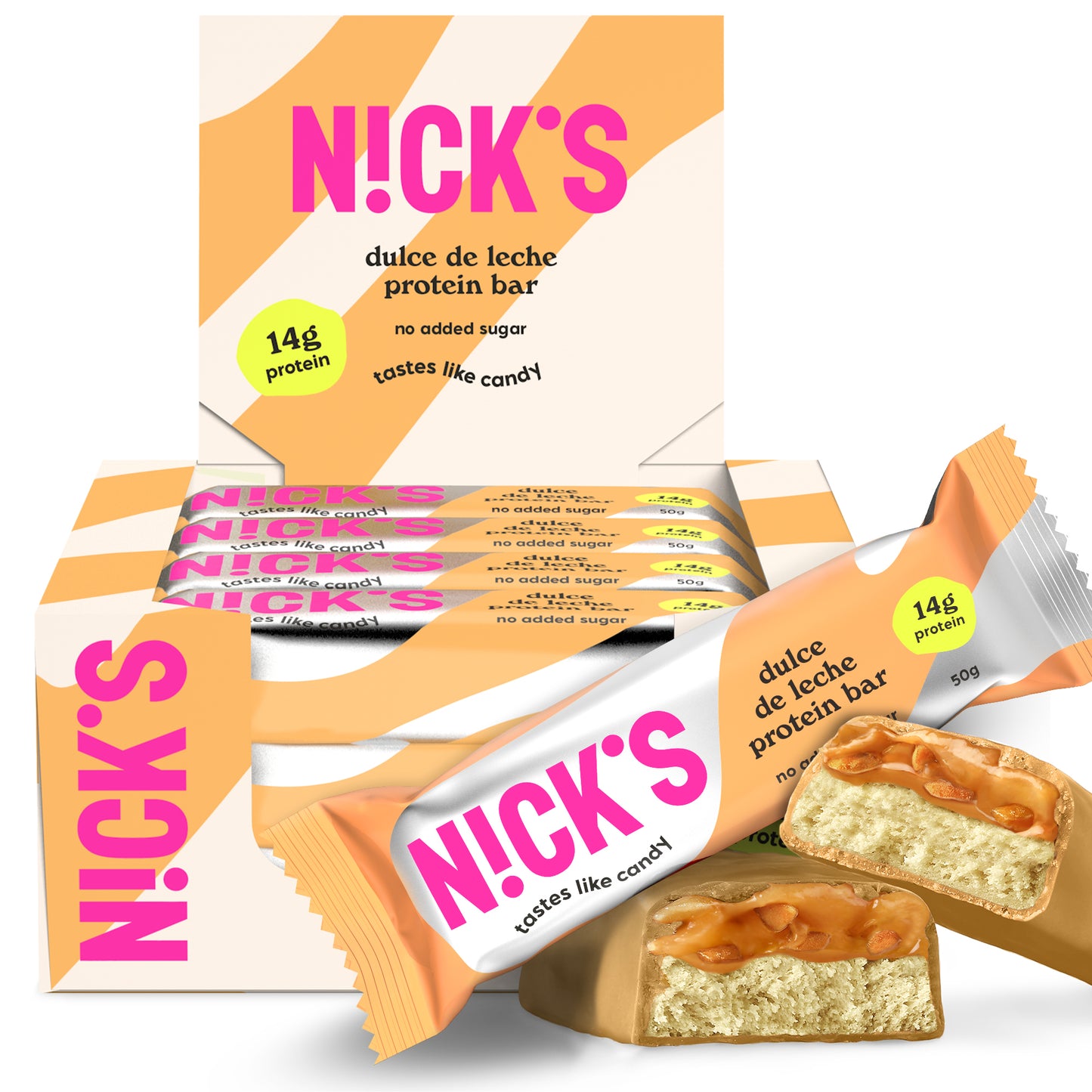 NICK'S Dulce de Leche Protein Bar 50g