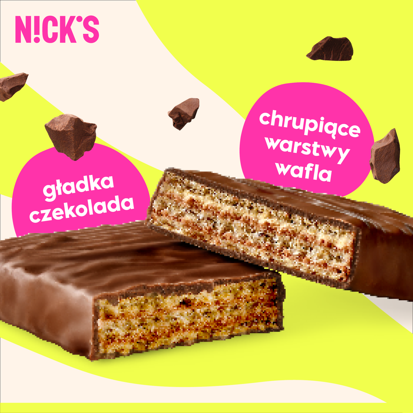 NICK'S Chocolate Wafer 35g
