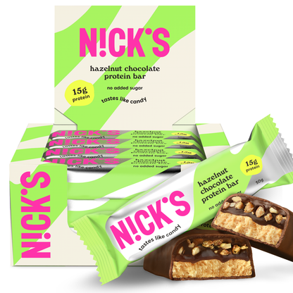 NICK'S Hazelnut Chocolate Protein Bar 50g