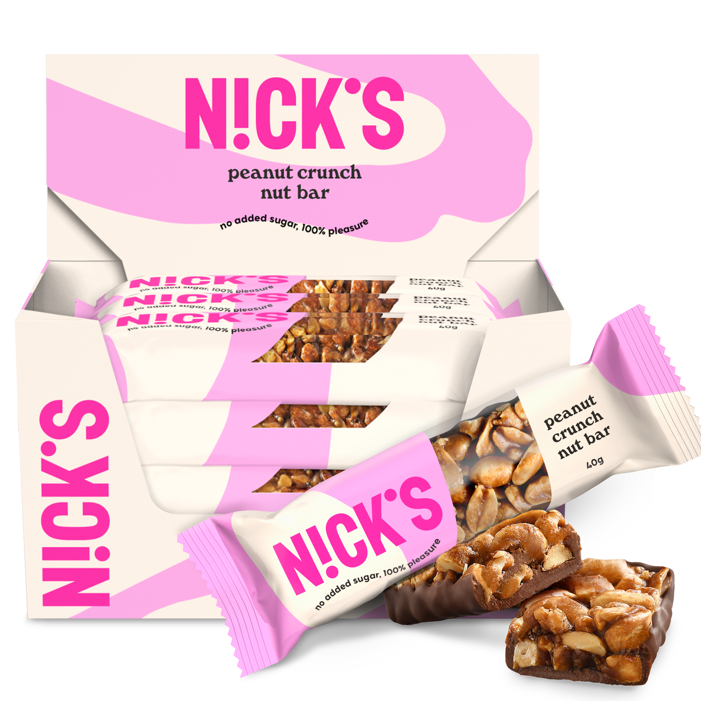 NICK'S Peanut Nut Bar 40g