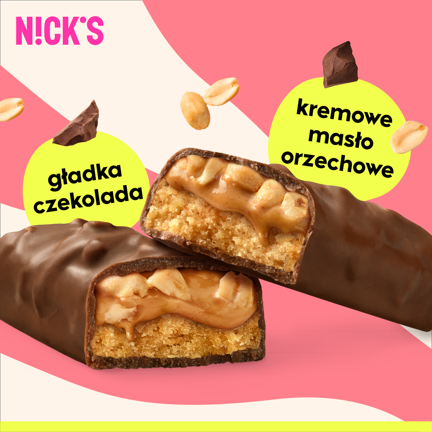 NICK'S Peanut Butter Protein Bar 50g
