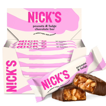 NICK'S Peanuts & Fudge 40g