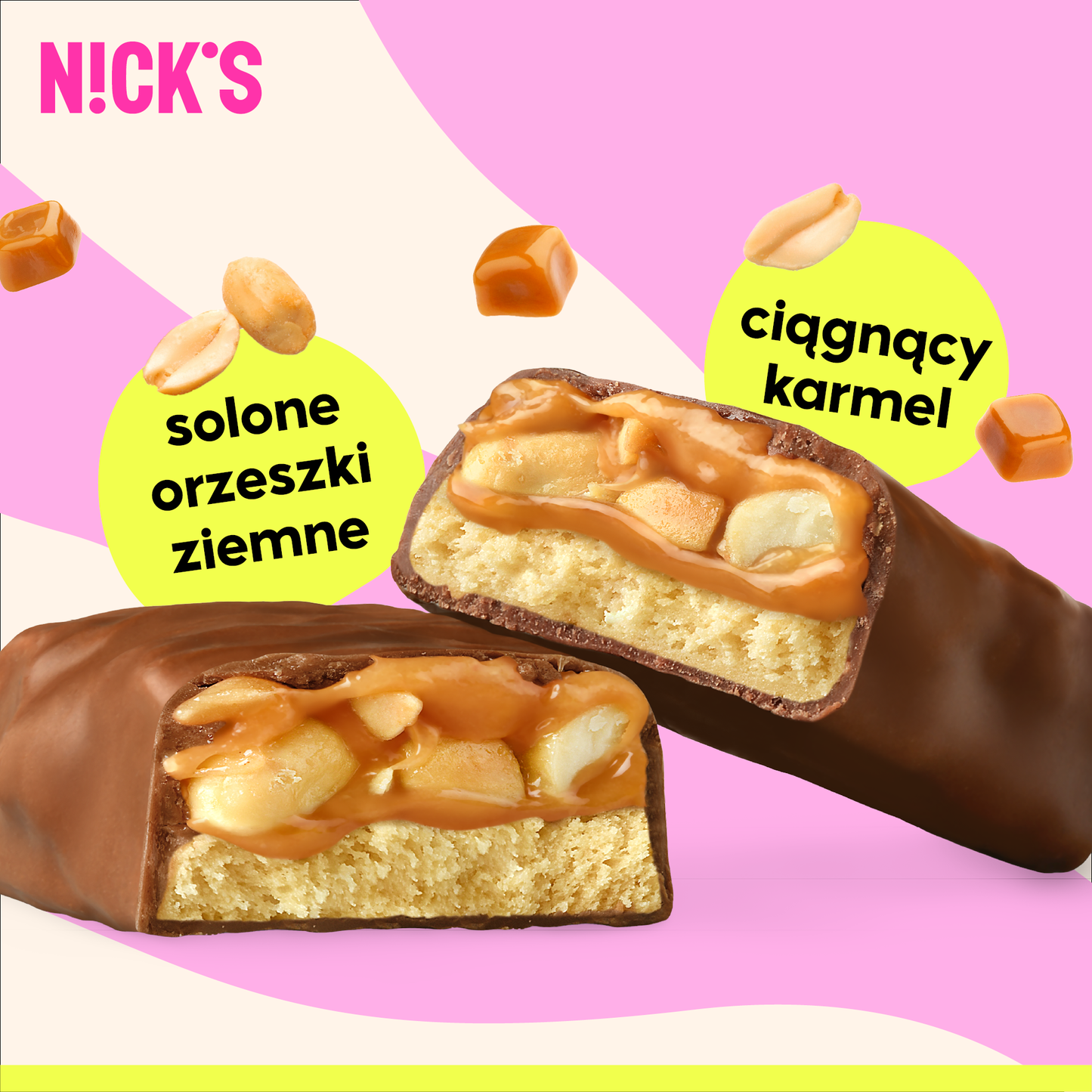 NICK'S Salty Peanut Protein Bar 50g