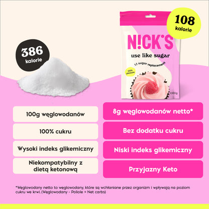 NICK'S Use like sugar 300g