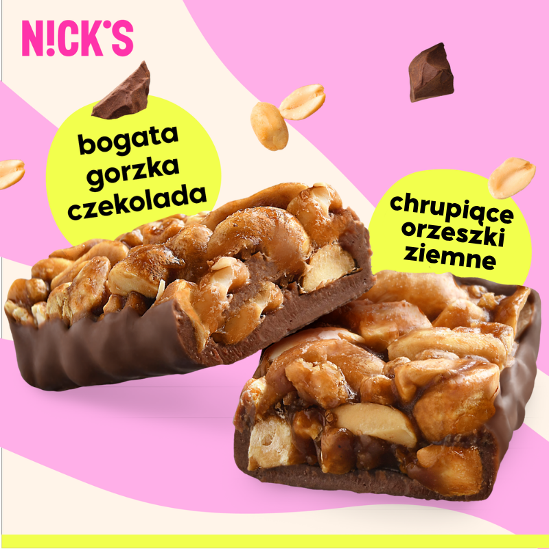 NICK'S Peanut Nut Bar 40g