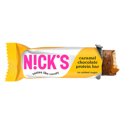NICK'S Caramel Chocolate Protein Bar 50g
