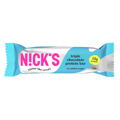 NICK'S Triple Chocolate Protein Bar 50g