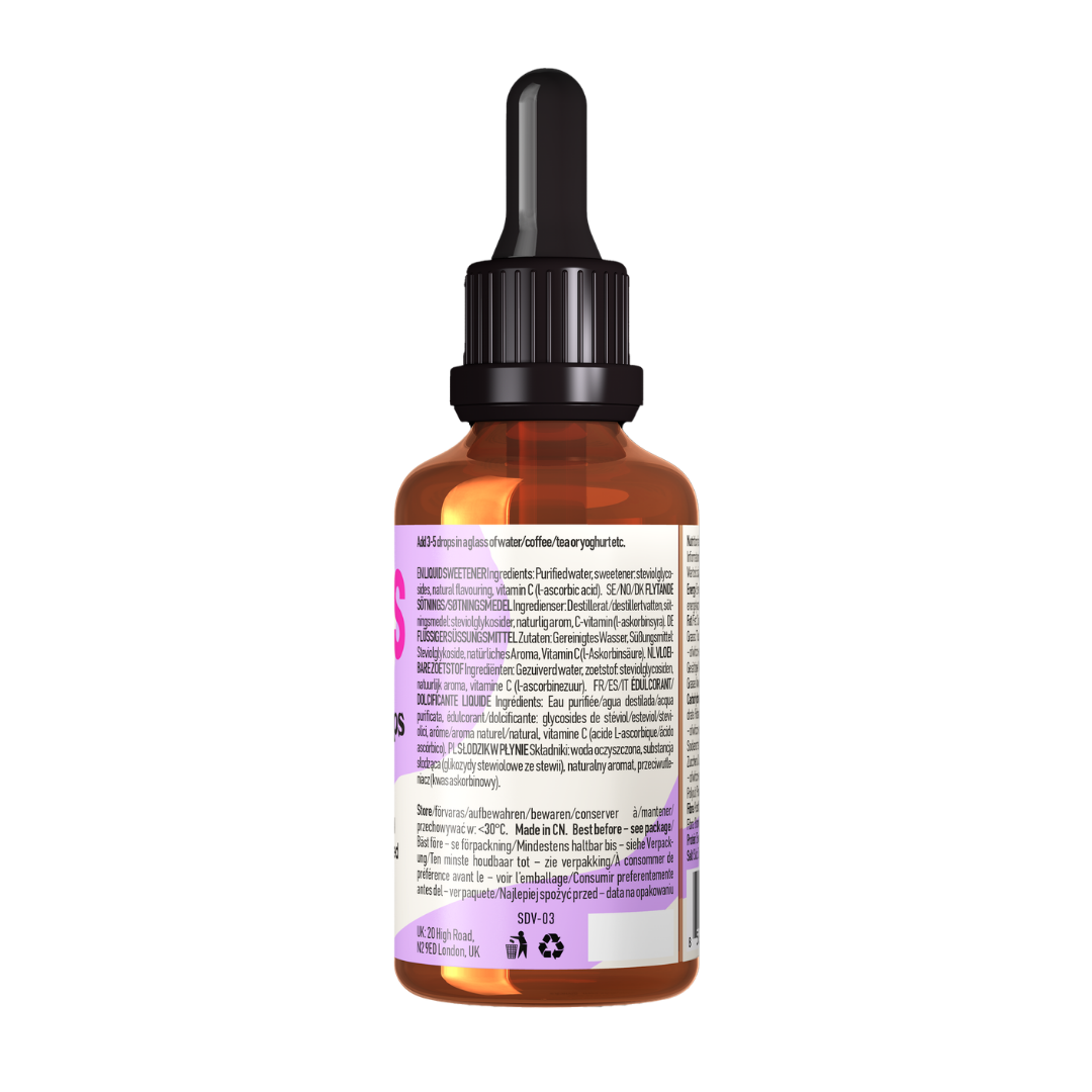 NICK'S Stevia Drops Vanilla 50ml