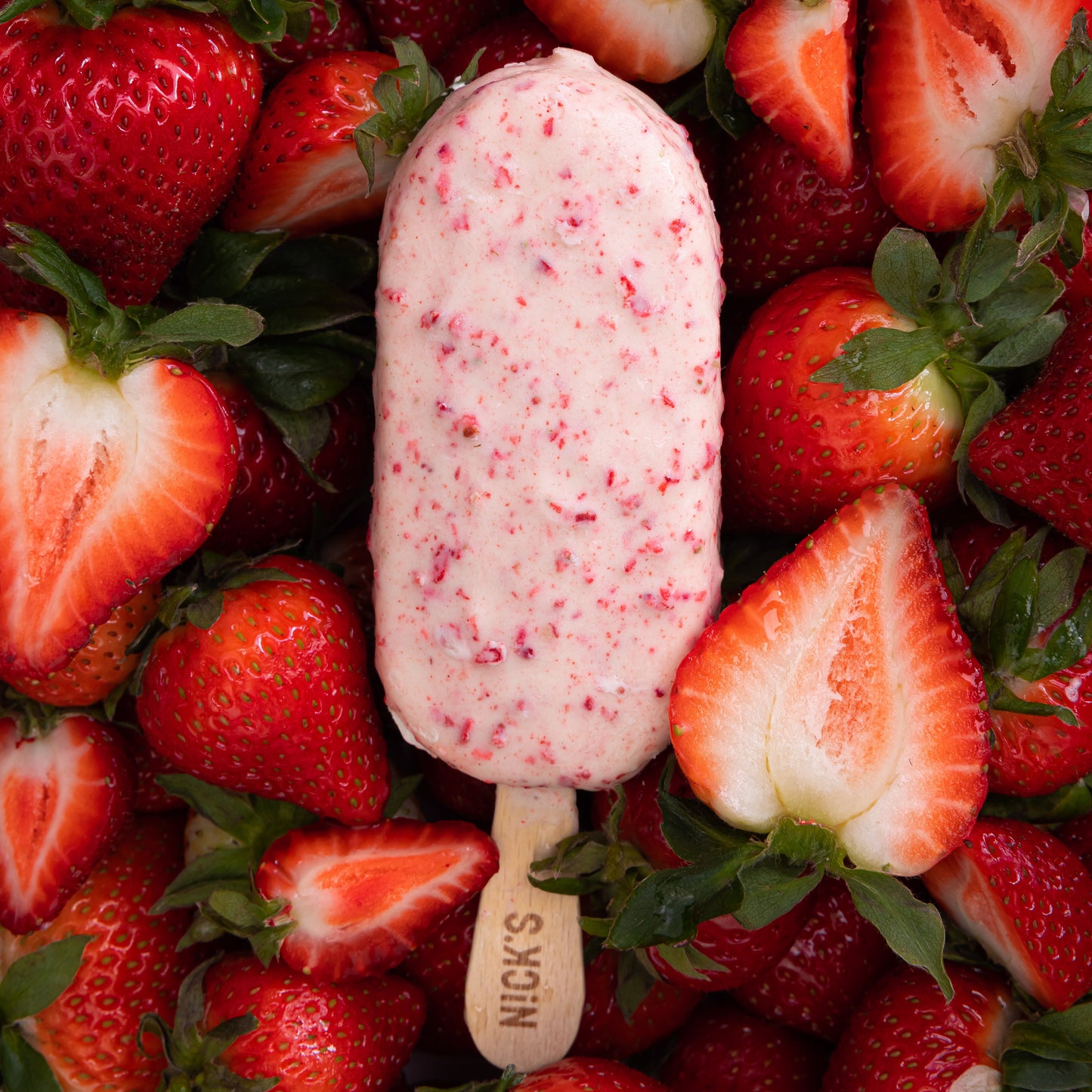 NICK'S Strawberry White 90ml